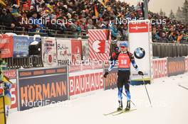 19.01.2020, Ruhpolding, Germany (GER): Kalev Ermits (EST) -  IBU world cup biathlon, pursuit men, Ruhpolding (GER). www.nordicfocus.com. © Tumashov/NordicFocus. Every downloaded picture is fee-liable.