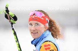 19.01.2020, Ruhpolding, Germany (GER): Janina Hettich (GER) -  IBU world cup biathlon, pursuit women, Ruhpolding (GER). www.nordicfocus.com. © Tumashov/NordicFocus. Every downloaded picture is fee-liable.