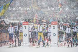 19.01.2020, Ruhpolding, Germany (GER): Hanna Oeberg (SWE), Dorothea Wierer (ITA), Paulina Fialkova (SVK) -  IBU world cup biathlon, pursuit women, Ruhpolding (GER). www.nordicfocus.com. © Tumashov/NordicFocus. Every downloaded picture is fee-liable.