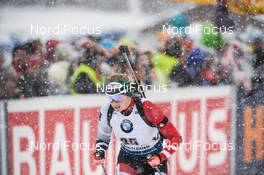 19.01.2020, Ruhpolding, Germany (GER): Lisa Theresa Hauser (AUT) -  IBU world cup biathlon, pursuit women, Ruhpolding (GER). www.nordicfocus.com. © Tumashov/NordicFocus. Every downloaded picture is fee-liable.