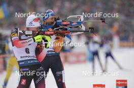 19.01.2020, Ruhpolding, Germany (GER): Marte Olsbu Roeiseland (NOR) -  IBU world cup biathlon, pursuit women, Ruhpolding (GER). www.nordicfocus.com. © Tumashov/NordicFocus. Every downloaded picture is fee-liable.