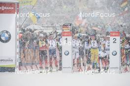 19.01.2020, Ruhpolding, Germany (GER): Tiril Eckhoff (NOR), Hanna Oeberg (SWE) -  IBU world cup biathlon, pursuit women, Ruhpolding (GER). www.nordicfocus.com. © Tumashov/NordicFocus. Every downloaded picture is fee-liable.