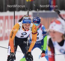 19.01.2020, Ruhpolding, Germany (GER): Vanessa Hinz (GER) -  IBU world cup biathlon, pursuit women, Ruhpolding (GER). www.nordicfocus.com. © Tumashov/NordicFocus. Every downloaded picture is fee-liable.