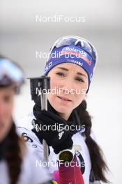 19.01.2020, Ruhpolding, Germany (GER): Aita Gasparin (SUI) -  IBU world cup biathlon, pursuit women, Ruhpolding (GER). www.nordicfocus.com. © Tumashov/NordicFocus. Every downloaded picture is fee-liable.