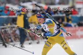 19.01.2020, Ruhpolding, Germany (GER): Johanna Skottheim (SWE) -  IBU world cup biathlon, pursuit women, Ruhpolding (GER). www.nordicfocus.com. © Tumashov/NordicFocus. Every downloaded picture is fee-liable.