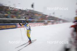 19.01.2020, Ruhpolding, Germany (GER): Mona Brorsson (SWE) -  IBU world cup biathlon, pursuit women, Ruhpolding (GER). www.nordicfocus.com. © Manzoni/NordicFocus. Every downloaded picture is fee-liable.