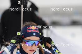 19.01.2020, Ruhpolding, Germany (GER): Dorothea Wierer (ITA) -  IBU world cup biathlon, pursuit women, Ruhpolding (GER). www.nordicfocus.com. © Tumashov/NordicFocus. Every downloaded picture is fee-liable.