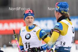 19.01.2020, Ruhpolding, Germany (GER): Mona Brorsson (SWE) -  IBU world cup biathlon, pursuit women, Ruhpolding (GER). www.nordicfocus.com. © Tumashov/NordicFocus. Every downloaded picture is fee-liable.