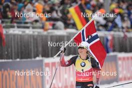 19.01.2020, Ruhpolding, Germany (GER): Tiril Eckhoff (NOR) -  IBU world cup biathlon, pursuit women, Ruhpolding (GER). www.nordicfocus.com. © Tumashov/NordicFocus. Every downloaded picture is fee-liable.