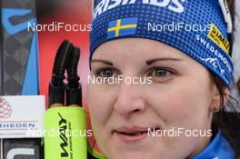 19.01.2020, Ruhpolding, Germany (GER): Johanna Skottheim (SWE) -  IBU world cup biathlon, pursuit women, Ruhpolding (GER). www.nordicfocus.com. © Tumashov/NordicFocus. Every downloaded picture is fee-liable.