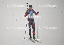 18.01.2020, Ruhpolding, Germany (GER): Aleksandrs Patrijuks (LAT) -  IBU world cup biathlon, relay men, Ruhpolding (GER). www.nordicfocus.com. ©Tumashov/NordicFocus. Every downloaded picture is fee-liable.