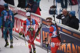 18.01.2020, Ruhpolding, Germany (GER): Jules Burnotte (CAN) -  IBU world cup biathlon, relay men, Ruhpolding (GER). www.nordicfocus.com. ©Tumashov/NordicFocus. Every downloaded picture is fee-liable.