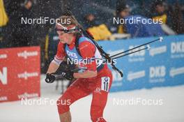 18.01.2020, Ruhpolding, Germany (GER): Jules Burnotte (CAN) -  IBU world cup biathlon, relay men, Ruhpolding (GER). www.nordicfocus.com. ©Tumashov/NordicFocus. Every downloaded picture is fee-liable.