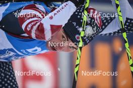 18.01.2020, Ruhpolding, Germany (GER): Jake Brown (USA) -  IBU world cup biathlon, relay men, Ruhpolding (GER). www.nordicfocus.com. ©Tumashov/NordicFocus. Every downloaded picture is fee-liable.