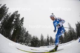 18.01.2020, Ruhpolding, Germany (GER): Olli Hiidensalo (FIN) -  IBU world cup biathlon, relay men, Ruhpolding (GER). www.nordicfocus.com. ©Tumashov/NordicFocus. Every downloaded picture is fee-liable.