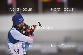 18.01.2020, Ruhpolding, Germany (GER): Serafin Wiestner (SUI) -  IBU world cup biathlon, relay men, Ruhpolding (GER). www.nordicfocus.com. ©Tumashov/NordicFocus. Every downloaded picture is fee-liable.