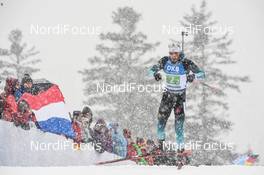 18.01.2020, Ruhpolding, Germany (GER): Martin Fourcade (FRA) -  IBU world cup biathlon, relay men, Ruhpolding (GER). www.nordicfocus.com. ©Tumashov/NordicFocus. Every downloaded picture is fee-liable.