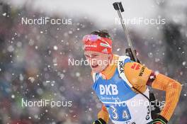 18.01.2020, Ruhpolding, Germany (GER): Benedikt Doll (GER) -  IBU world cup biathlon, relay men, Ruhpolding (GER). www.nordicfocus.com. ©Tumashov/NordicFocus. Every downloaded picture is fee-liable.