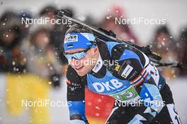 18.01.2020, Ruhpolding, Germany (GER): Kalev Ermits (EST) -  IBU world cup biathlon, relay men, Ruhpolding (GER). www.nordicfocus.com. ©Tumashov/NordicFocus. Every downloaded picture is fee-liable.