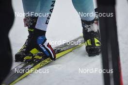 18.01.2020, Ruhpolding, Germany (GER): Event Feature: Fischer , kinetix-  IBU world cup biathlon, relay men, Ruhpolding (GER). www.nordicfocus.com. ©Tumashov/NordicFocus. Every downloaded picture is fee-liable.