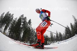 18.01.2020, Ruhpolding, Germany (GER): Scott Gow (CAN) -  IBU world cup biathlon, relay men, Ruhpolding (GER). www.nordicfocus.com. ©Tumashov/NordicFocus. Every downloaded picture is fee-liable.