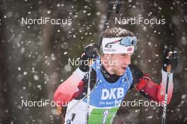18.01.2020, Ruhpolding, Germany (GER): Erlend Bjoentegaard (NOR) -  IBU world cup biathlon, relay men, Ruhpolding (GER). www.nordicfocus.com. ©Tumashov/NordicFocus. Every downloaded picture is fee-liable.