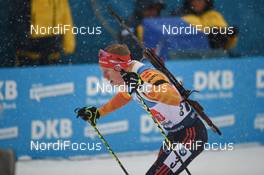 18.01.2020, Ruhpolding, Germany (GER): Roman Rees (GER) -  IBU world cup biathlon, relay men, Ruhpolding (GER). www.nordicfocus.com. ©Tumashov/NordicFocus. Every downloaded picture is fee-liable.
