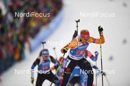 17.01.2020, Ruhpolding, Germany (GER): Karolin Horchler (GER) -  IBU world cup biathlon, relay women, Ruhpolding (GER). www.nordicfocus.com. © Tumashov/NordicFocus. Every downloaded picture is fee-liable.