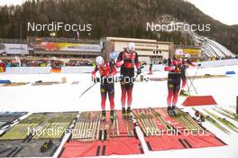 17.01.2020, Ruhpolding, Germany (GER): Event Feature: Ski Test, Fischer -  IBU world cup biathlon, relay women, Ruhpolding (GER). www.nordicfocus.com. © Tumashov/NordicFocus. Every downloaded picture is fee-liable.