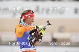 17.01.2020, Ruhpolding, Germany (GER): Denise Herrmann (GER) -  IBU world cup biathlon, relay women, Ruhpolding (GER). www.nordicfocus.com. © Tumashov/NordicFocus. Every downloaded picture is fee-liable.