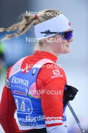 17.01.2020, Ruhpolding, Germany (GER): Sarah Beaudry (CAN) -  IBU world cup biathlon, relay women, Ruhpolding (GER). www.nordicfocus.com. © Tumashov/NordicFocus. Every downloaded picture is fee-liable.