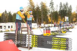 17.01.2020, Ruhpolding, Germany (GER): Event Feature: Ski Test, Fischer -  IBU world cup biathlon, relay women, Ruhpolding (GER). www.nordicfocus.com. © Tumashov/NordicFocus. Every downloaded picture is fee-liable.
