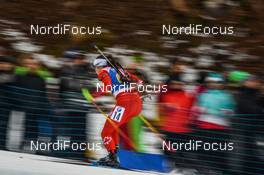 17.01.2020, Ruhpolding, Germany (GER): Megan Bankes (CAN) -  IBU world cup biathlon, relay women, Ruhpolding (GER). www.nordicfocus.com. © Tumashov/NordicFocus. Every downloaded picture is fee-liable.