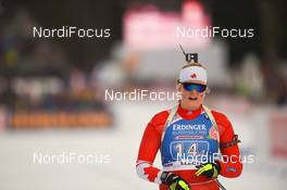 17.01.2020, Ruhpolding, Germany (GER): Sarah Beaudry (CAN) -  IBU world cup biathlon, relay women, Ruhpolding (GER). www.nordicfocus.com. © Tumashov/NordicFocus. Every downloaded picture is fee-liable.