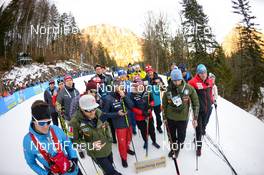 17.01.2020, Ruhpolding, Germany (GER): Event Feature: Coaches -  IBU world cup biathlon, relay women, Ruhpolding (GER). www.nordicfocus.com. © Tumashov/NordicFocus. Every downloaded picture is fee-liable.