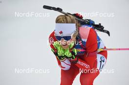 17.01.2020, Ruhpolding, Germany (GER): Emma Lunder (CAN) -  IBU world cup biathlon, relay women, Ruhpolding (GER). www.nordicfocus.com. © Tumashov/NordicFocus. Every downloaded picture is fee-liable.