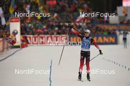 17.01.2020, Ruhpolding, Germany (GER): Marte Olsbu Roeiseland (NOR) -  IBU world cup biathlon, relay women, Ruhpolding (GER). www.nordicfocus.com. © Tumashov/NordicFocus. Every downloaded picture is fee-liable.