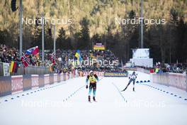 16.01.2020, Ruhpolding, Germany (GER): Martin Fourcade (FRA) -  IBU world cup biathlon, sprint men, Ruhpolding (GER). www.nordicfocus.com. © Manzoni/NordicFocus. Every downloaded picture is fee-liable.