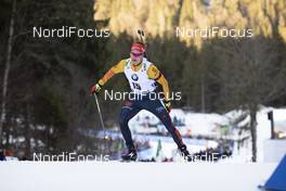 16.01.2020, Ruhpolding, Germany (GER): Benedikt Doll (GER) -  IBU world cup biathlon, sprint men, Ruhpolding (GER). www.nordicfocus.com. © Manzoni/NordicFocus. Every downloaded picture is fee-liable.