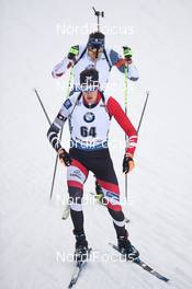 16.01.2020, Ruhpolding, Germany (GER): Tobias Eberhard (AUT) -  IBU world cup biathlon, sprint men, Ruhpolding (GER). www.nordicfocus.com. © Tumashov/NordicFocus. Every downloaded picture is fee-liable.