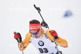 16.01.2020, Ruhpolding, Germany (GER): Philipp Horn (GER) -  IBU world cup biathlon, sprint men, Ruhpolding (GER). www.nordicfocus.com. © Tumashov/NordicFocus. Every downloaded picture is fee-liable.
