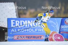 16.01.2020, Ruhpolding, Germany (GER): Martin Ponsiluoma (SWE) -  IBU world cup biathlon, sprint men, Ruhpolding (GER). www.nordicfocus.com. © Tumashov/NordicFocus. Every downloaded picture is fee-liable.