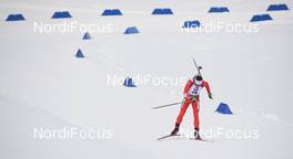 16.01.2020, Ruhpolding, Germany (GER): Christian Gow (CAN) -  IBU world cup biathlon, sprint men, Ruhpolding (GER). www.nordicfocus.com. © Tumashov/NordicFocus. Every downloaded picture is fee-liable.