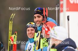16.01.2020, Ruhpolding, Germany (GER): Martin Fourcade (FRA) -  IBU world cup biathlon, sprint men, Ruhpolding (GER). www.nordicfocus.com. © Tumashov/NordicFocus. Every downloaded picture is fee-liable.
