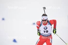 16.01.2020, Ruhpolding, Germany (GER): Christian Gow (CAN) -  IBU world cup biathlon, sprint men, Ruhpolding (GER). www.nordicfocus.com. © Tumashov/NordicFocus. Every downloaded picture is fee-liable.