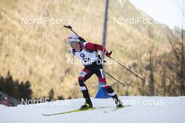 16.01.2020, Ruhpolding, Germany (GER): Felix Leitner (AUT) -  IBU world cup biathlon, sprint men, Ruhpolding (GER). www.nordicfocus.com. © Manzoni/NordicFocus. Every downloaded picture is fee-liable.