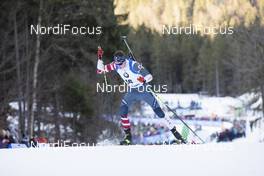 16.01.2020, Ruhpolding, Germany (GER): Sean Doherty (USA) -  IBU world cup biathlon, sprint men, Ruhpolding (GER). www.nordicfocus.com. © Manzoni/NordicFocus. Every downloaded picture is fee-liable.