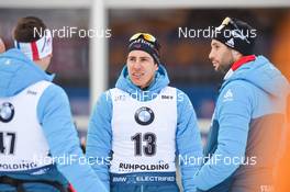 16.01.2020, Ruhpolding, Germany (GER): Quentin Fillon Maillet (FRA) -  IBU world cup biathlon, sprint men, Ruhpolding (GER). www.nordicfocus.com. © Tumashov/NordicFocus. Every downloaded picture is fee-liable.