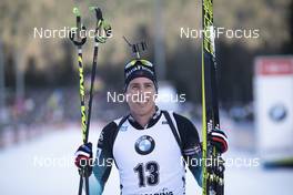 16.01.2020, Ruhpolding, Germany (GER): Quentin Fillon Maillet (FRA) -  IBU world cup biathlon, sprint men, Ruhpolding (GER). www.nordicfocus.com. © Manzoni/NordicFocus. Every downloaded picture is fee-liable.
