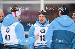 16.01.2020, Ruhpolding, Germany (GER): Quentin Fillon Maillet (FRA) -  IBU world cup biathlon, sprint men, Ruhpolding (GER). www.nordicfocus.com. © Tumashov/NordicFocus. Every downloaded picture is fee-liable.